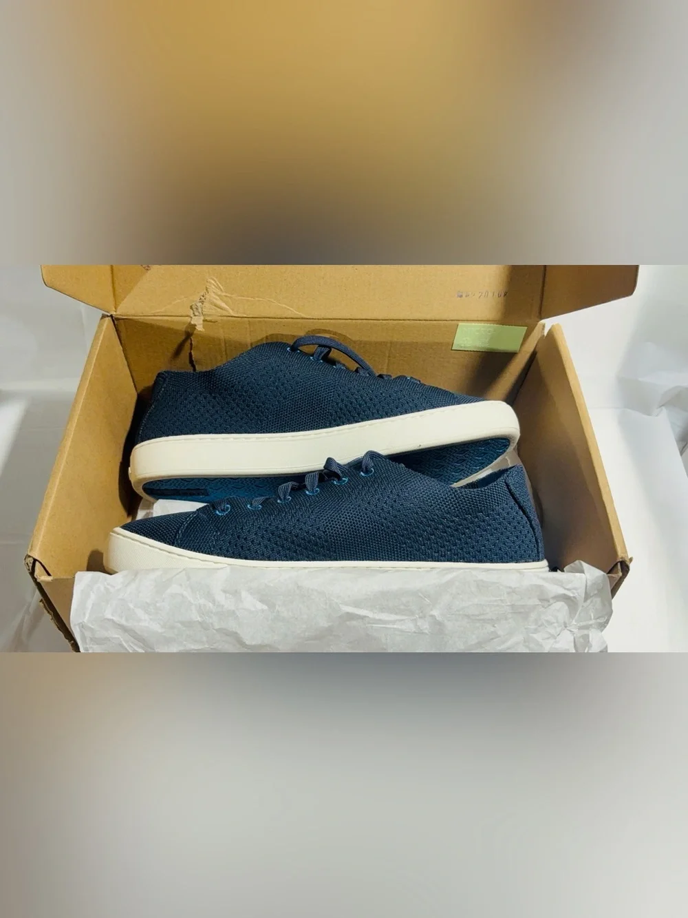 L.L.Bean Eco Bayt Knit Sneaker Lace-Up - Classic Navy
